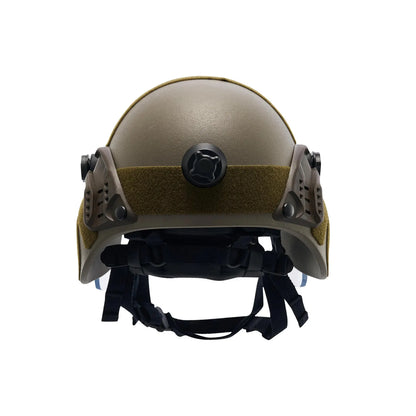 Perfect Replica of tactical helmet ZENTURIO C1300H evolution of AM 95 helmet with visor, used by German police and special forces, airsoft.