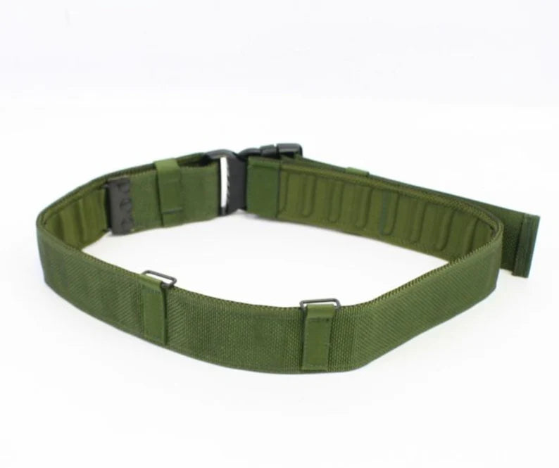 British Army PLCE Webbing Belt Olive.