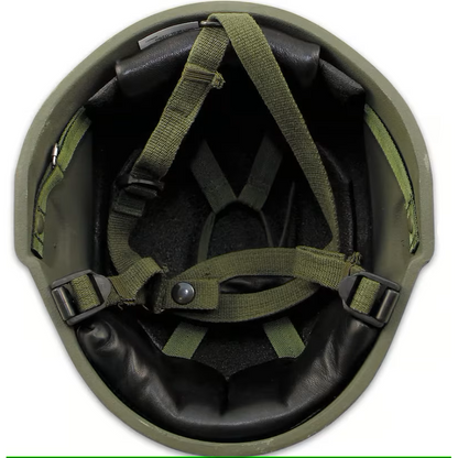 British Army Helmet, MK-6, bulletproof ballistic helmet made of Kevlar. Army NATO Military helmet.