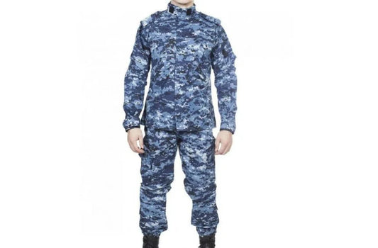 Russian/Soviet police Uniform Rosgvardia CPS Pixel Blue urban camo. Repro. Tarkov.