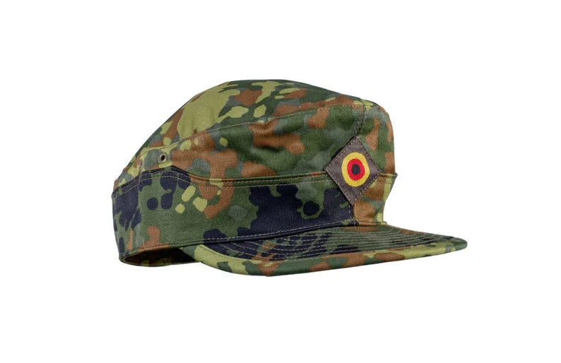 Original BW Bundeswehr Feldmütze flecktarn Cap, army surplus.