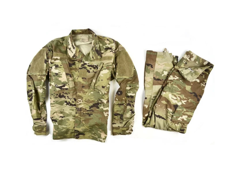 Original US Army uniform OCP Multicam Flame Resistant Shirt & Pants Set.