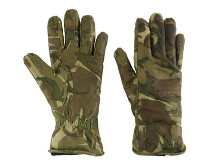 British Army Surplus MTP Camouflage Leather Hot Weather Combat Glove Odd's, Surplus in perfect condition.