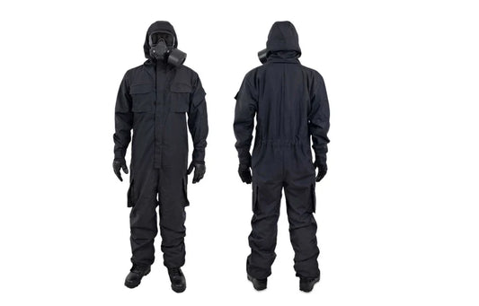 CBRN NBC Suit Remploy Swift Responder 3 Coverall DarkNavy Waterproof Operational, United Kingdom SAS Special Forces Suit.