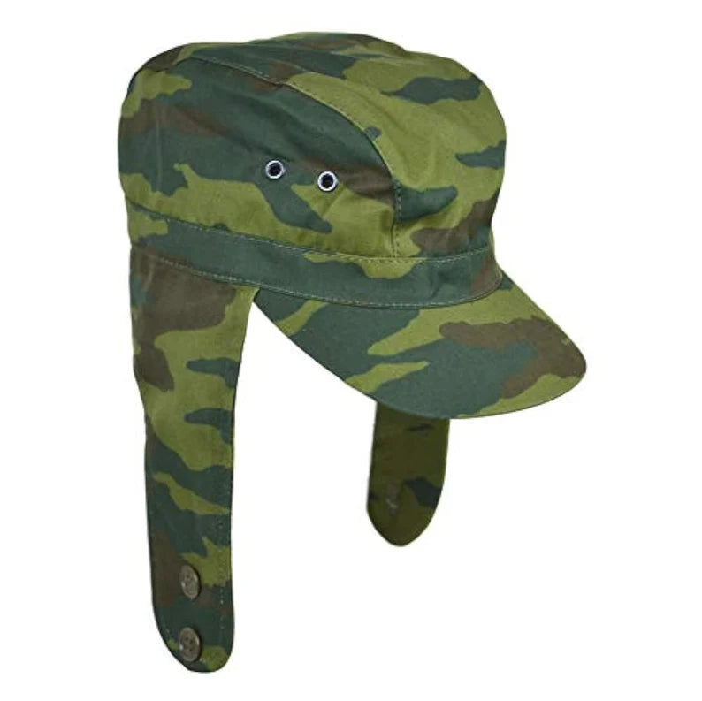 Origina Soviet army VSR 93 CAP Soviet RussianArmy military cap/hat camouflage FLORA, Surplus in perfect condition.