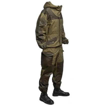 Gorka 3 Soviet and Rusian original uniform Tactical suit, Khaki Airsoft gear.