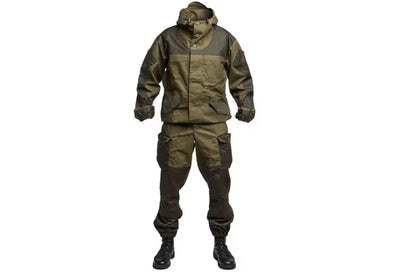 Gorka 3 Soviet and Rusian original uniform Tactical suit, Khaki Airsoft gear.