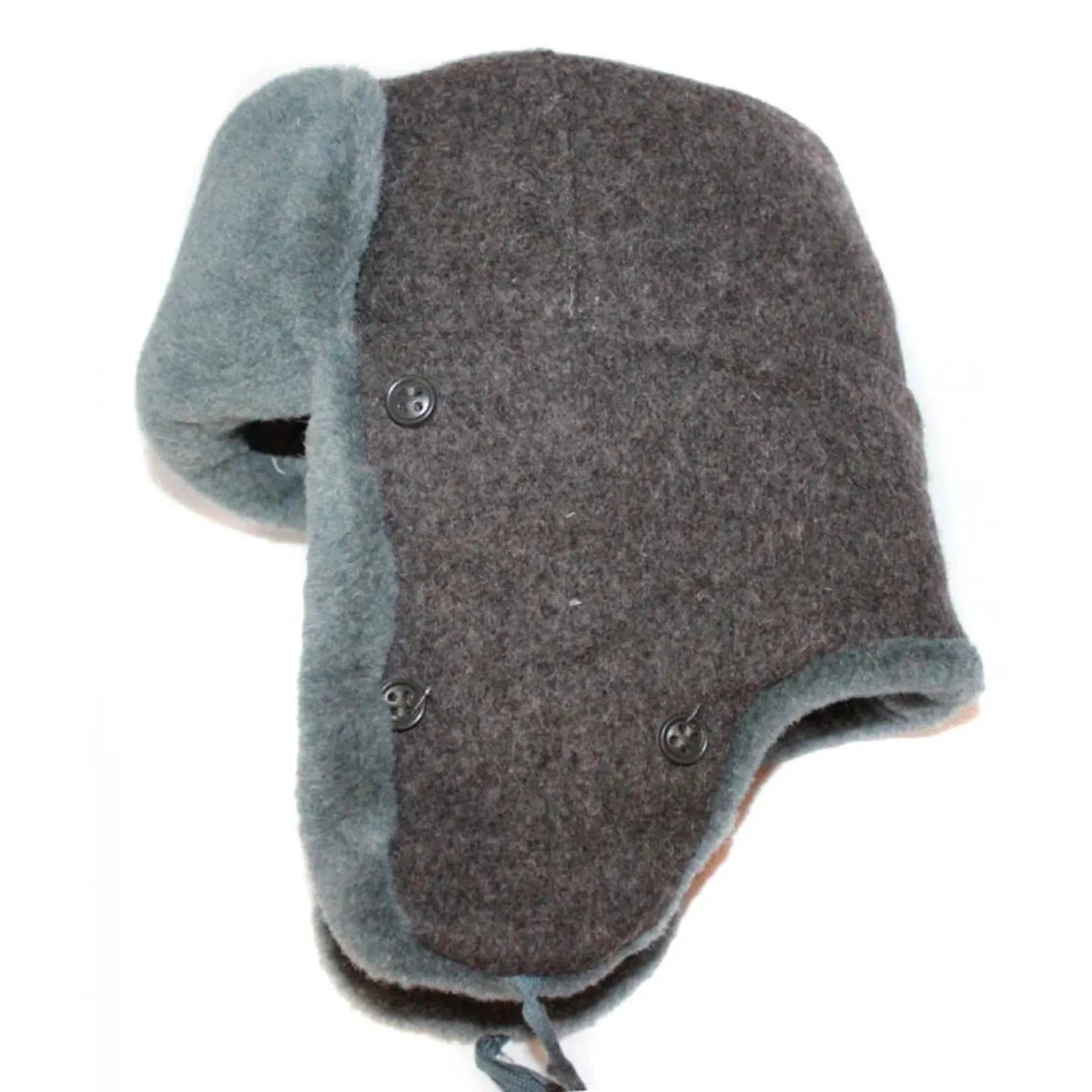 Original Soviet army winter hat M69 with earflaps "Ushanka", with a red star, Russian, RKKA