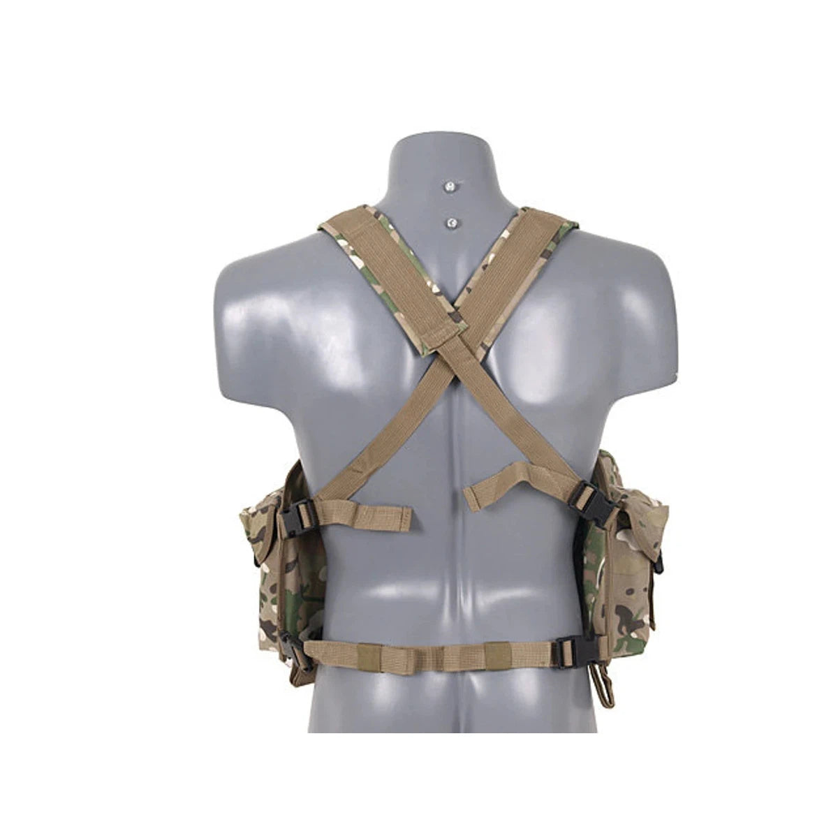 Soviet and Russian tactical vest multicam "Juk" for AK Mags, chest rig, Repro for airsoft cosplay. Tarkov.