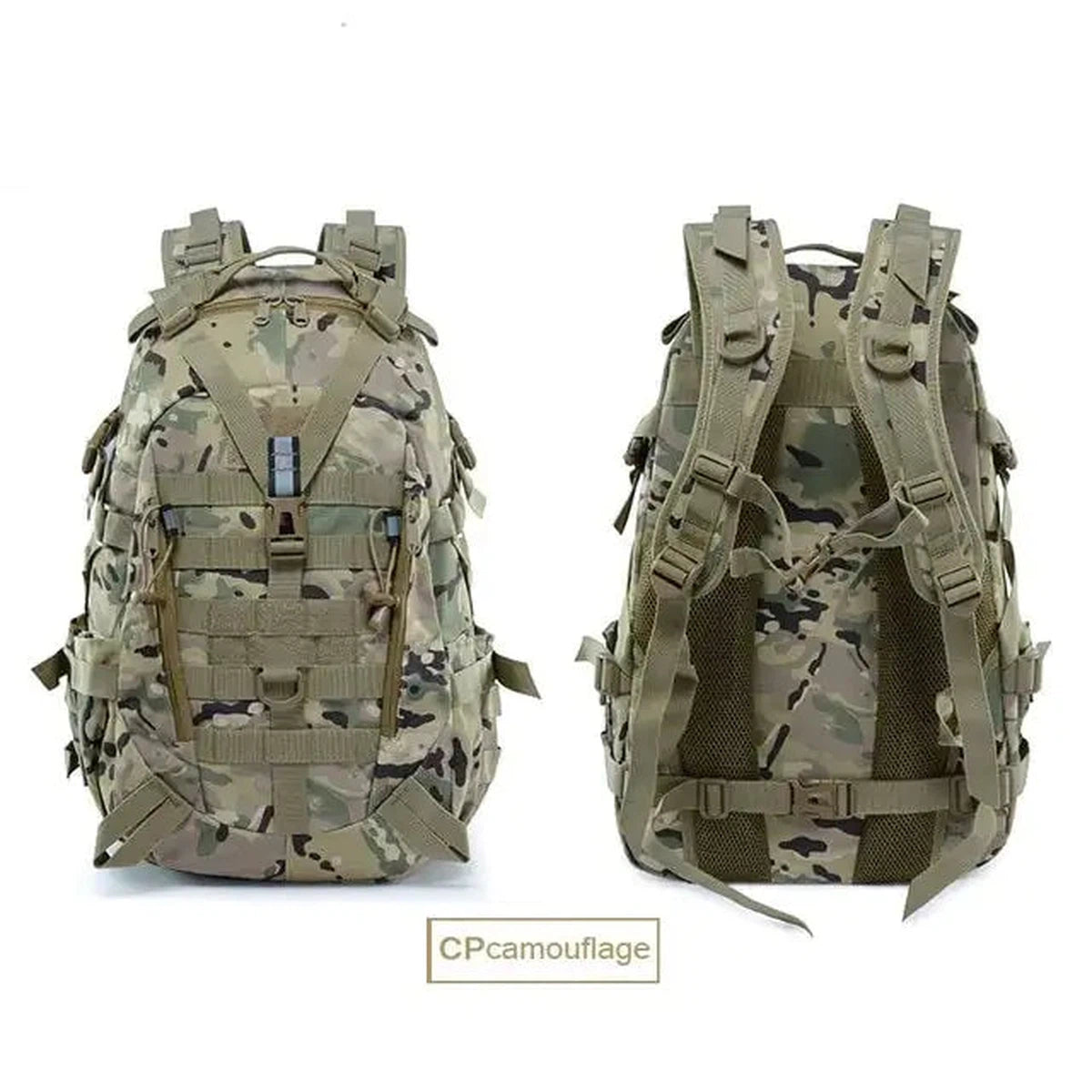 Military Backpack-Waterproof Hiking Survival Reflective Bag