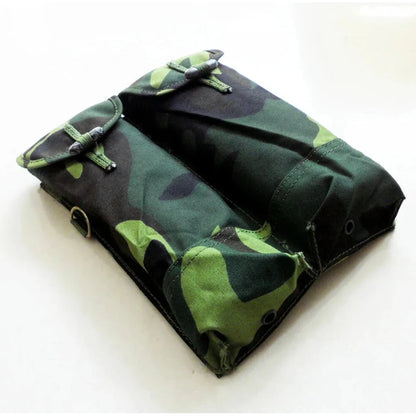 Original Surplus Vietnam War, Chinese Army Military AK mag Ammo Pouch 2 pockets 1970 In analogue of VSR 98 Flora camo.