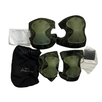 Russian Army Original Ratnik 6B51 Elbow & Knee Protection Kit EMR camo.